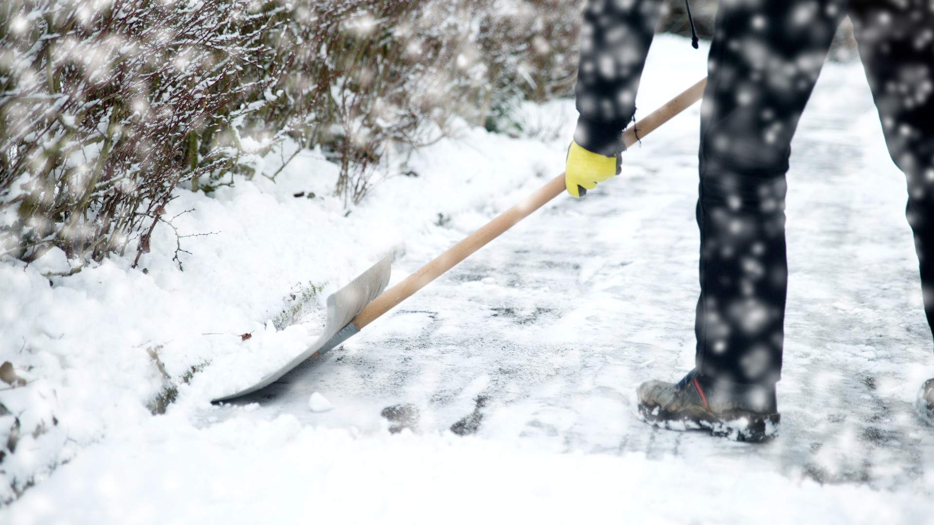 Schnee räumen